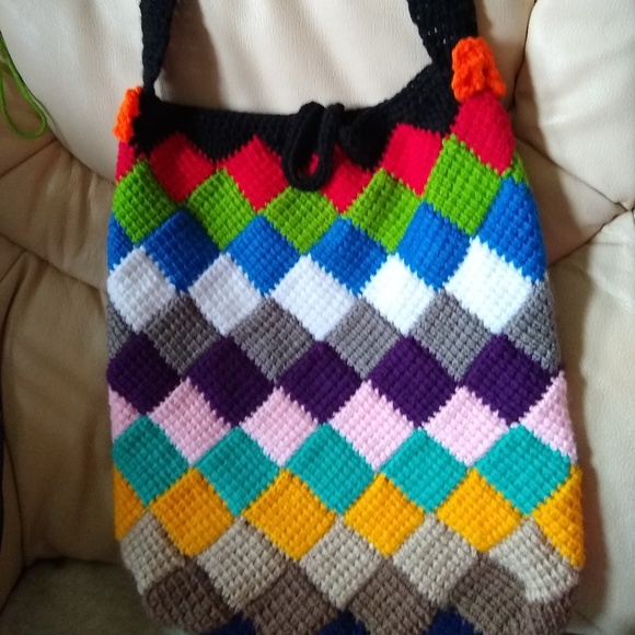 Summer clearance 🌈 Handmade shoulder bag - Picture 3 of 3